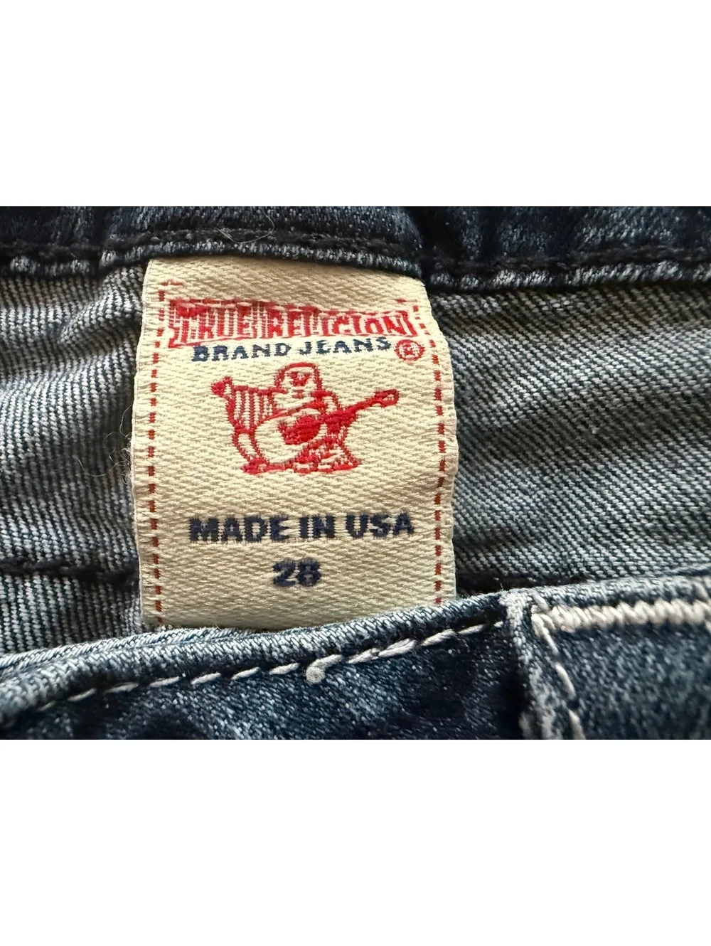 True Religion Women's Dark Blue Bootcut Jeans